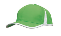 Structured 6-Panel Sports Ripstop Cap with Inserts and Trim thumbnail 10