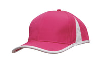 Structured 6-Panel Sports Ripstop Cap with Inserts and Trim thumbnail 4