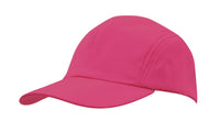 Sports Ripstop Cap with Towelling Sweatband and Pre-Curved Peak thumbnail 3
