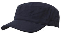 Sports Twill Military Cap with Pre-Curved Peak and Adjustable Strap thumbnail 4