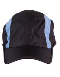 Sprint Foldable Polyester Rip Stop Cap with Adjustable Strap thumbnail 6