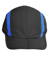 Sprint Foldable Polyester Rip Stop Cap with Adjustable Strap thumbnail 3