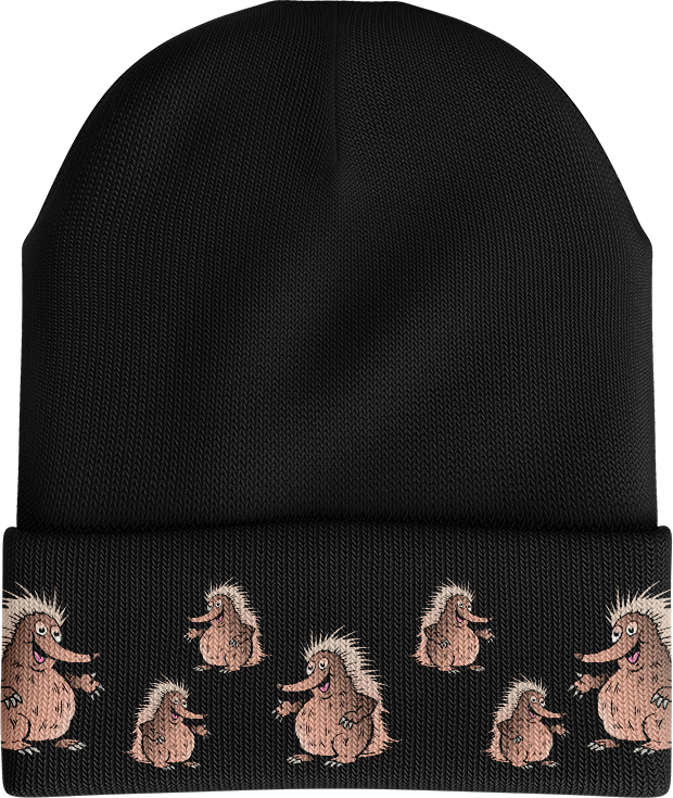 Spunky Echidna Insulated Reflective Stripe Beanie
