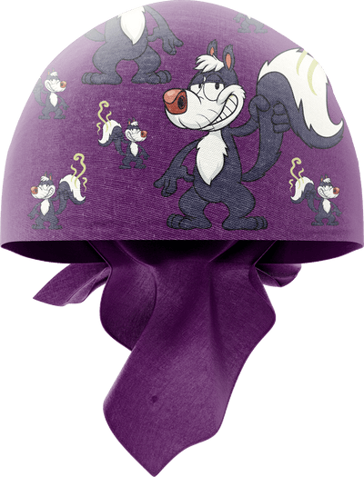 Stinky Skunk Lightweight Coolactive Bandannas in Four Colours