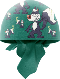 Stinky Skunk Lightweight Coolactive Bandannas in Four Colours thumbnail 1