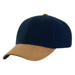 Sueded Peak Cap - madhats.com.au