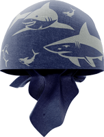Swim With Sharks Bandannas thumbnail 3