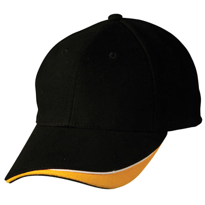 The edge, two tone heavy brushed  sandwich peak