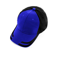 Tiburon Structured 6-Panel Cap with Pre-Curved Peak thumbnail 5 tiburon cap - madhats.com.au
