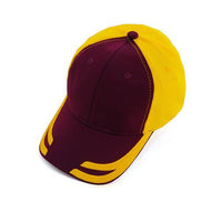 Tiburon Structured 6-Panel Cap with Pre-Curved Peak thumbnail 4 tiburon cap - madhats.com.au