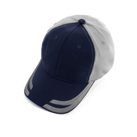 Tiburon Structured 6-Panel Cap with Pre-Curved Peak thumbnail 2 tiburon cap - madhats.com.au