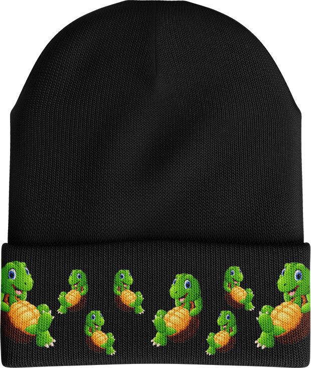 
            
                Load image into Gallery viewer, Top Turtle Beanie - madhats.com.au
            
        