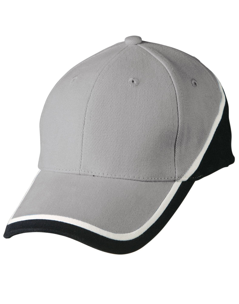 
            
                Load image into Gallery viewer, Tri-color sue heavy brushed cotton cap - madhats.com.au
            
        