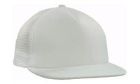 Trucker Mesh Cap with Flat Peak and Snap Closure thumbnail 4