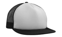 Trucker Mesh Cap with Flat Peak and Snap Closure thumbnail 3