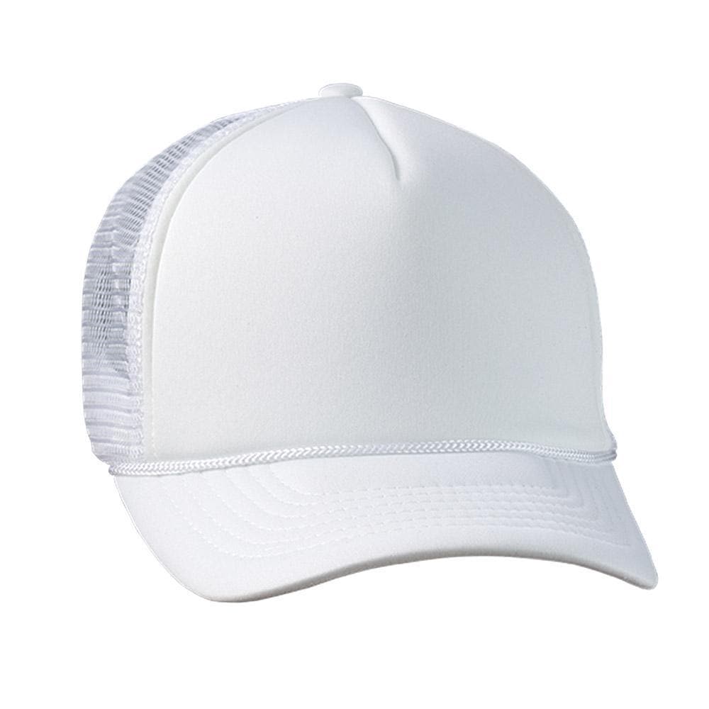 Classic Trucker Plastic Snapback Cap with Adjustable Closure