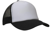 Premium 5-Panel Mesh Trucker Cap with Pre-Curved Peak thumbnail 1