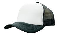 Premium 5-Panel Mesh Trucker Cap with Pre-Curved Peak thumbnail 11
