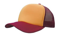 Premium 5-Panel Mesh Trucker Cap with Pre-Curved Peak thumbnail 23