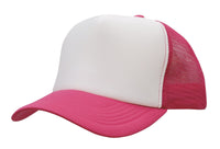 Premium 5-Panel Mesh Trucker Cap with Pre-Curved Peak thumbnail 9