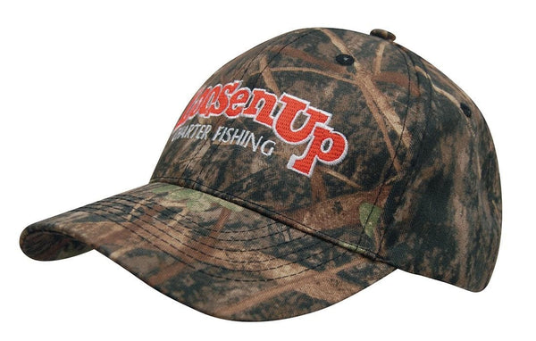 True Timber Camouflage 6 Panel Cap - madhats.com.au