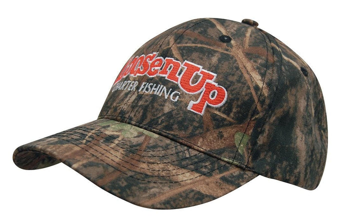 True Timber Camouflage 6 Panel Cap - madhats.com.au