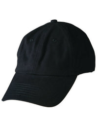 Premium 6-Panel Unstructured Cotton Cap with Pre-Curved Peak thumbnail 4 unstructured cap - madhats.com.au