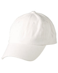 Premium 6-Panel Unstructured Cotton Cap with Pre-Curved Peak thumbnail 2 unstructured cap - madhats.com.au