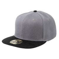 Urban Snapback Cap with Premium American Twill & Flat Peak thumbnail 3 urban snap - madhats.com.au