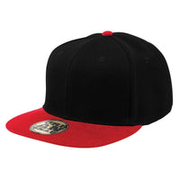 Urban Snapback Cap with Premium American Twill & Flat Peak thumbnail 2 urban snap - madhats.com.au
