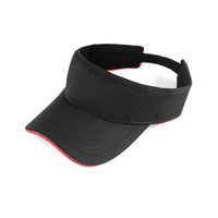 Pre-Curved Performance Visor with Mesh Panel and Hook & Loop Fastener thumbnail 2 visor - madhats.com.au