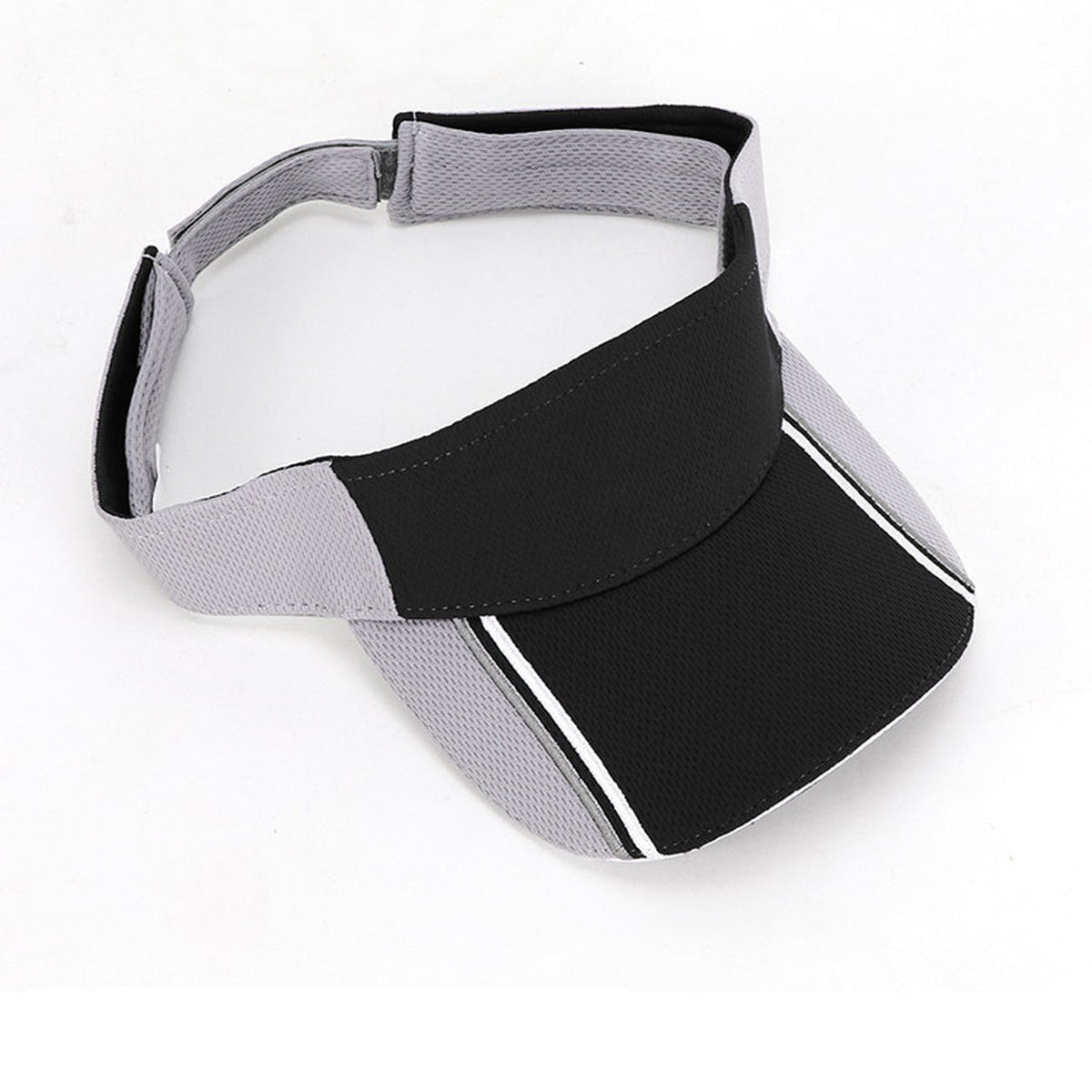 Premium Visor Cap with Pre-Curved Peak and Mesh Detail