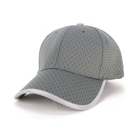 Premium Waffle Mesh 6-Panel Cap with Adjustable Hook & Loop Fastener thumbnail 4 waffle mesh cap - madhats.com.au