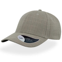 Wales Premium Structured Cap in Grey and Khaki thumbnail 2 wales - madhats.com.au