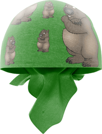 Wally Wombat Lightweight Coolactive Bandanna 560mm x 560mm thumbnail 4