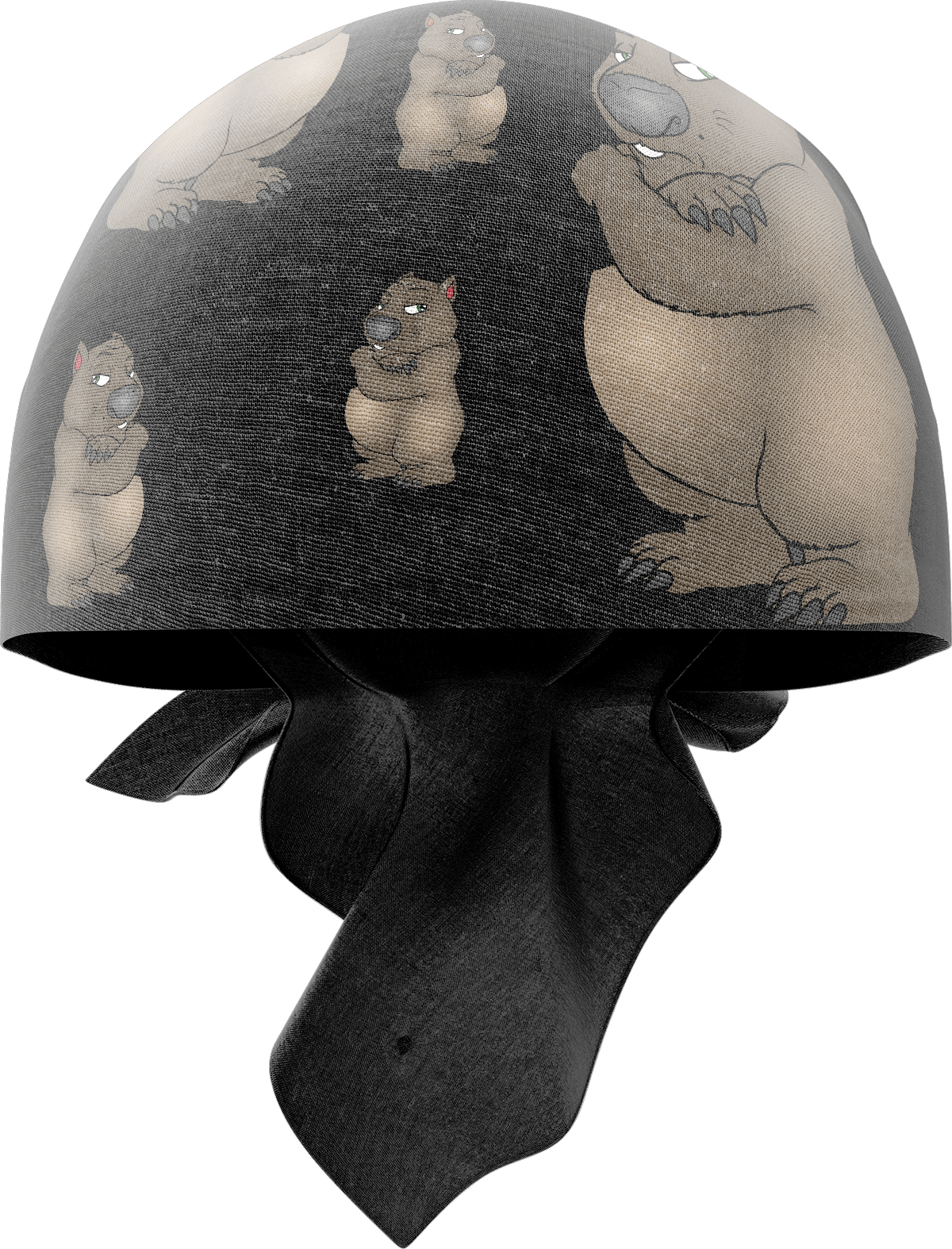 Wally Wombat Lightweight Coolactive Bandanna 560mm x 560mm