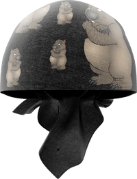Wally Wombat Lightweight Coolactive Bandanna 560mm x 560mm thumbnail 3