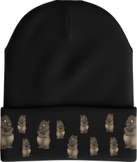 Wally Wombat Insulated Reflective Stripe Beanie thumbnail 4