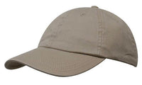 Washed Chino Twill 6-Panel Low Profile Cap with Brass Buckle thumbnail 3 washed chino twill - madhats.com.au