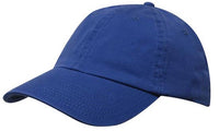 Washed Chino Twill 6-Panel Low Profile Cap with Brass Buckle thumbnail 5 washed chino twill - madhats.com.au