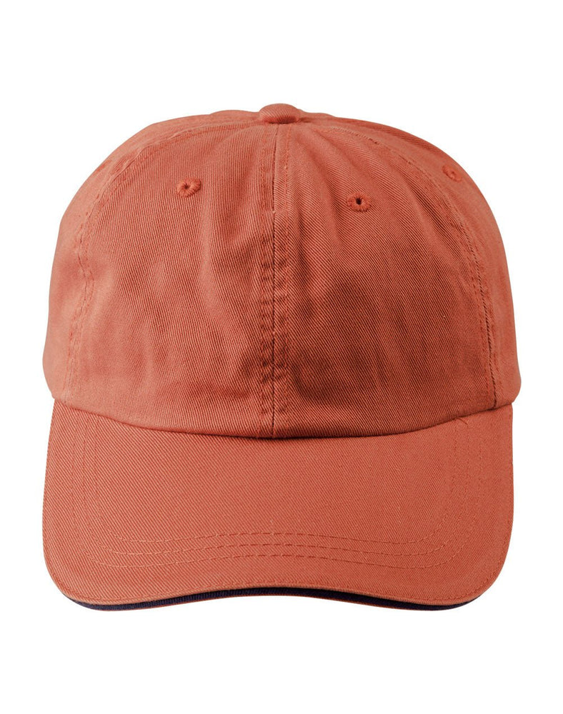 
            
                Load image into Gallery viewer, Washed polo cotton unstructured cap sandwich cap - madhats.com.au
            
        