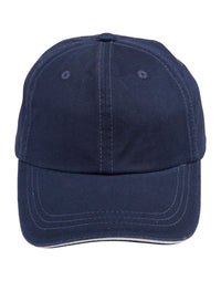 Premium Washed Cotton Unstructured Polo Sandwich Cap thumbnail 1