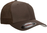 6511 FLEXFIT Structured Trucker Cap with Elastic Mesh thumbnail 3