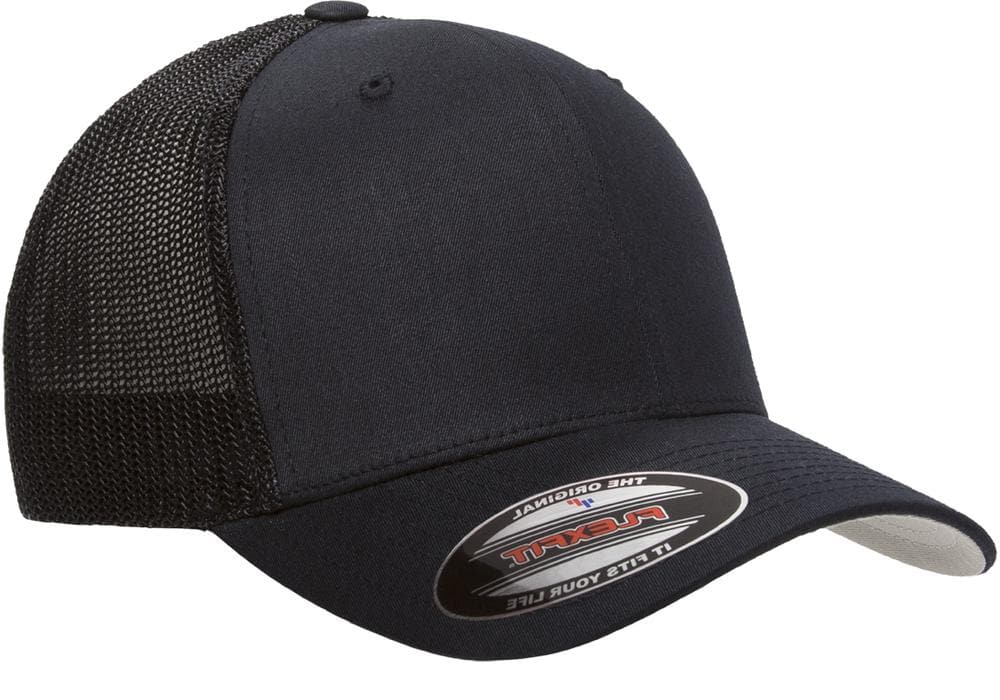 6511 FLEXFIT Structured Trucker Cap with Elastic Mesh
