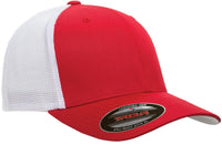 Yupoong Flexfit Two-Tone Cotton Twill Mesh Cap thumbnail 4