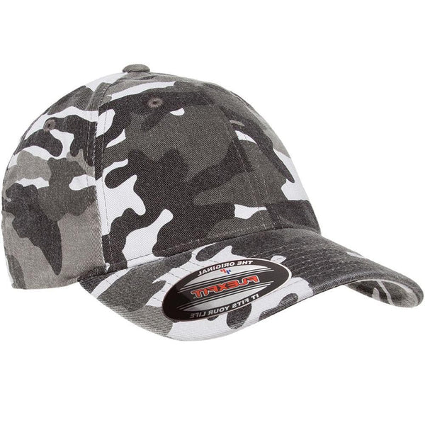 Yupoong-Flexfit Garment Washed Camo by Yupoong