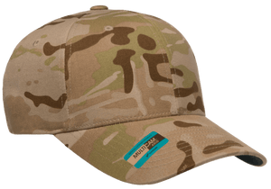 Yupoong Flexfit Multicam Camo 6 Panel Cap - madhats.com.au