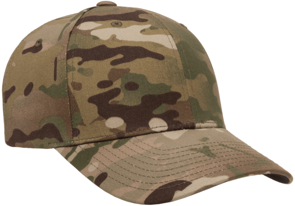 Yupoong Flexfit Multicam Camo 6 Panel Cap