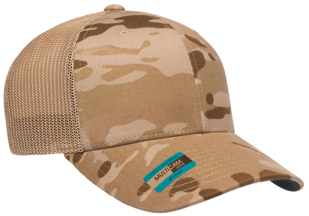 Flexfit MultiCam Trucker Cap with Premium Camo Patterns
