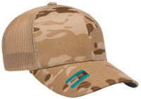 Yupoong Flexfit MultiCam Cotton Camo Trucker Mesh thumbnail 3